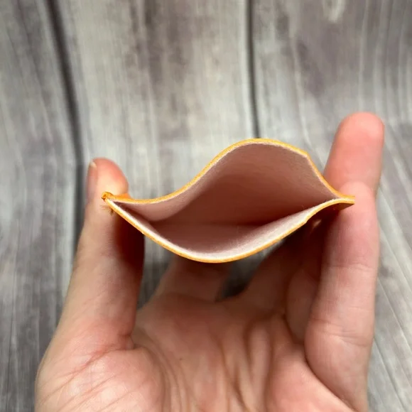 NIB HERMES Mirror in Logo Case/ Card Holder Orange GWP Gift - Picture 9 of 11